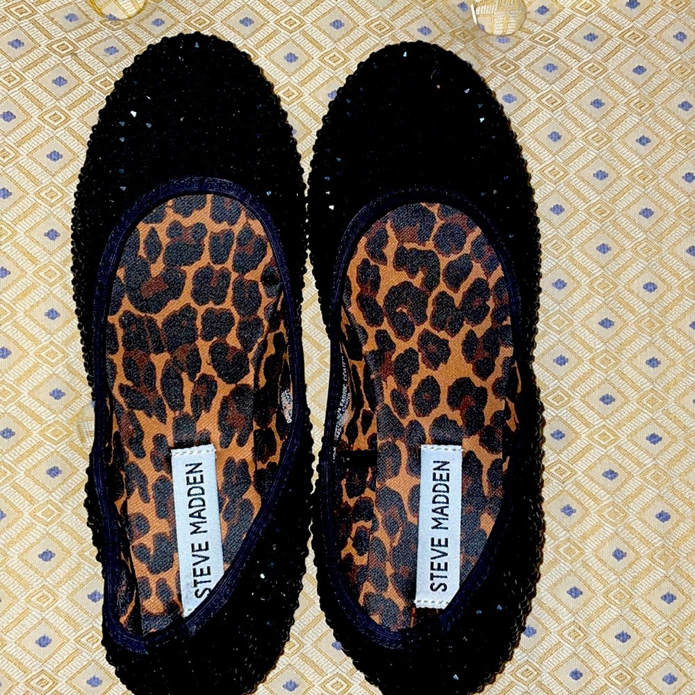 Sparkly Steve Madden Flats - girl size 3